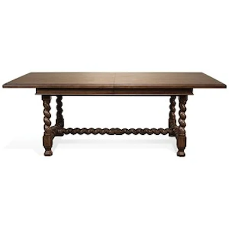 Rectangle Dining Table with 18" Table Leaf